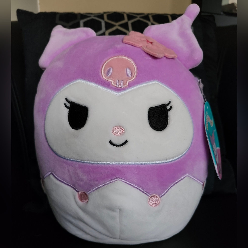 BNWT 8 inch Sanrio Kuromi Purple Squishmallow